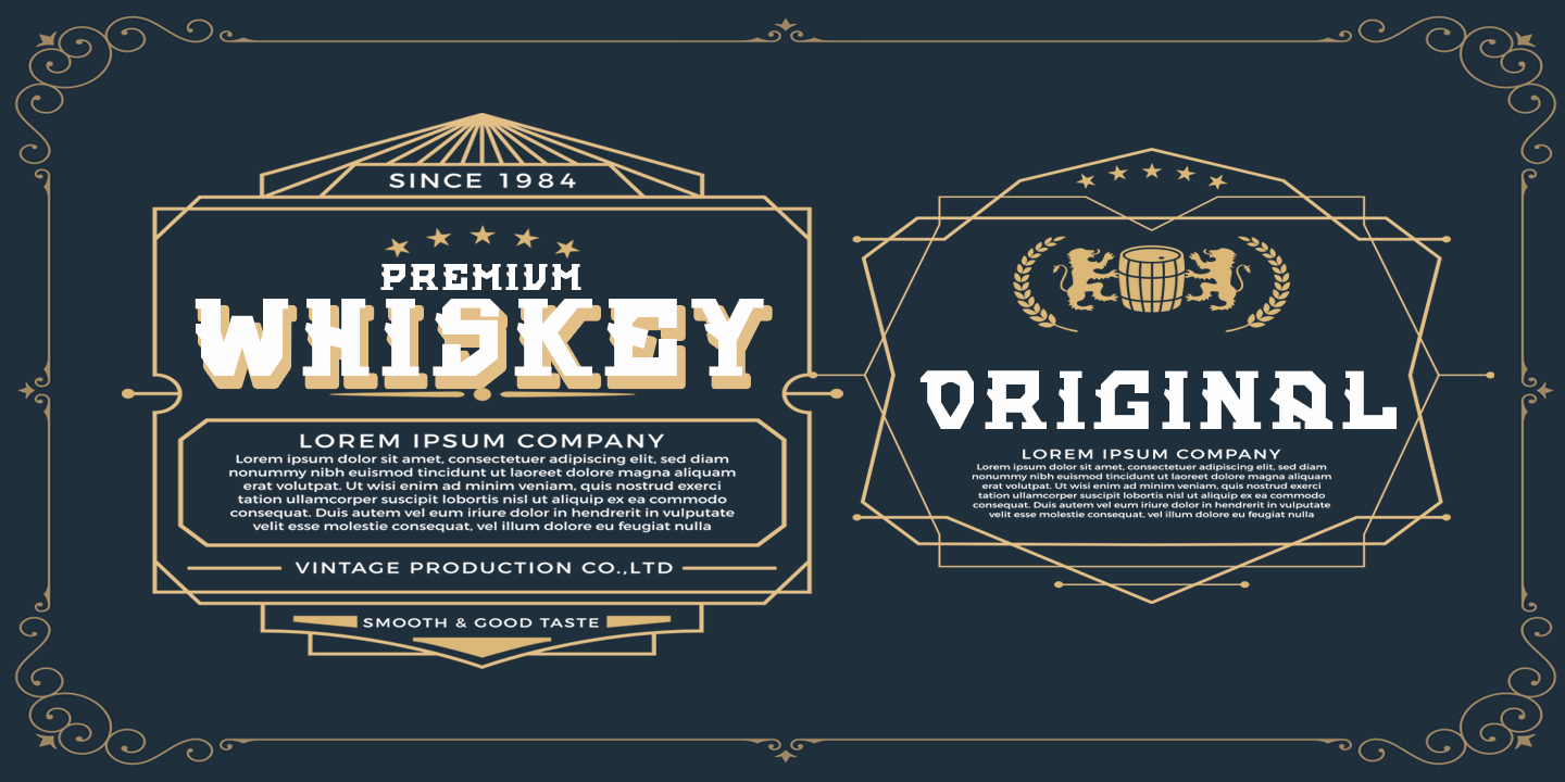 Пример шрифта Rasonic #5